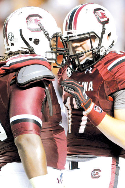 Dylan Thompson, A.J. Cann